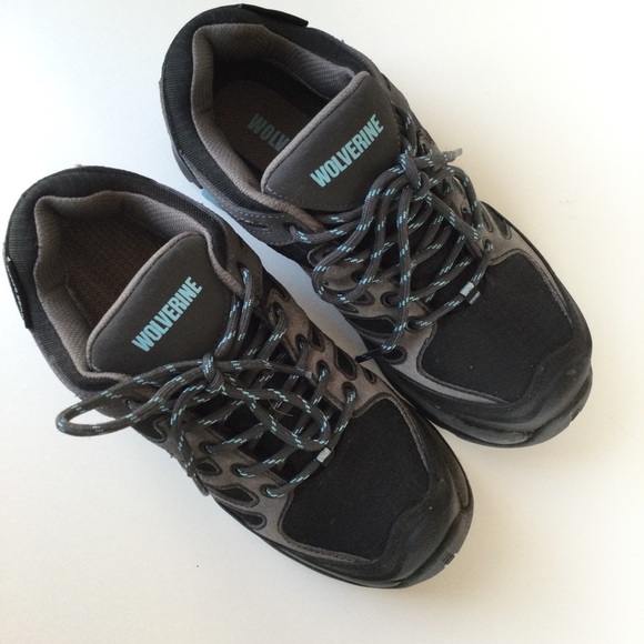 Wolverine Fletcher Waterproof Hiker Grey Blue 7 - Picture 4 of 13